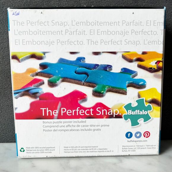 Storin' Up Charles Wysocki 1000 Piece Jigsaw Puzzle Buffalo Games - Complete - Picture 8 of 8